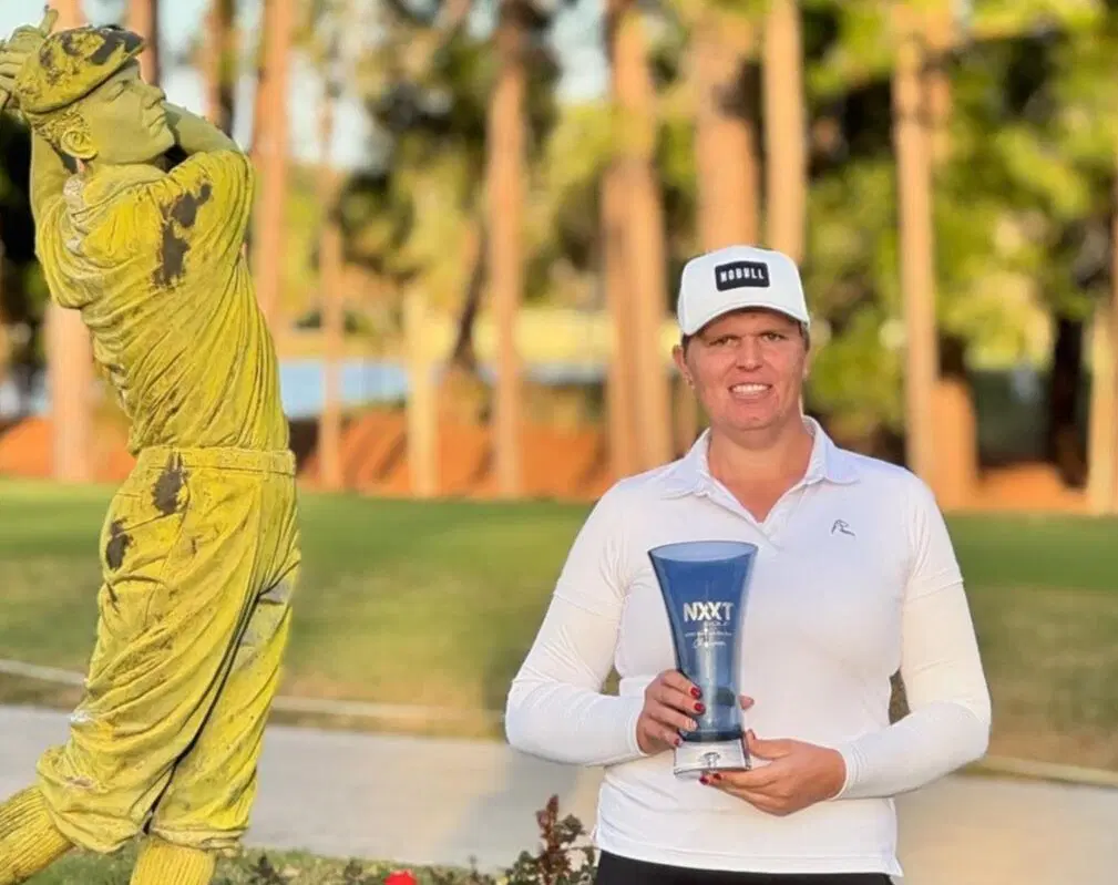 美國男跨女高爾夫球手海莉·戴維森 (Hailey Davidson)